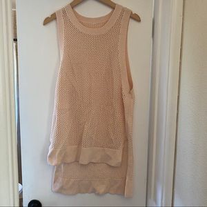 Knitted lululemon sweater tank